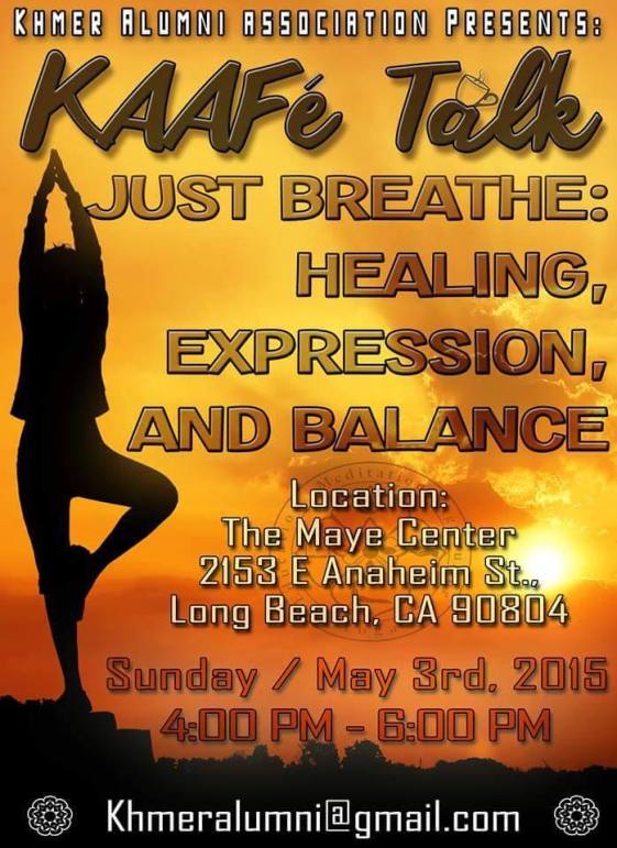 Just Breathe: Healing, Expression, and Balance Photo Credits: Stephanie Sok